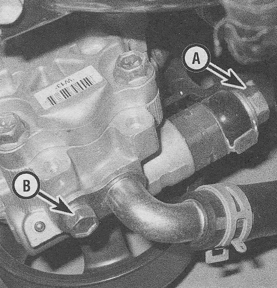 Toyota Camry Suspension and steering systems | Power steering pump (2011 and earlier models) - removal and installation