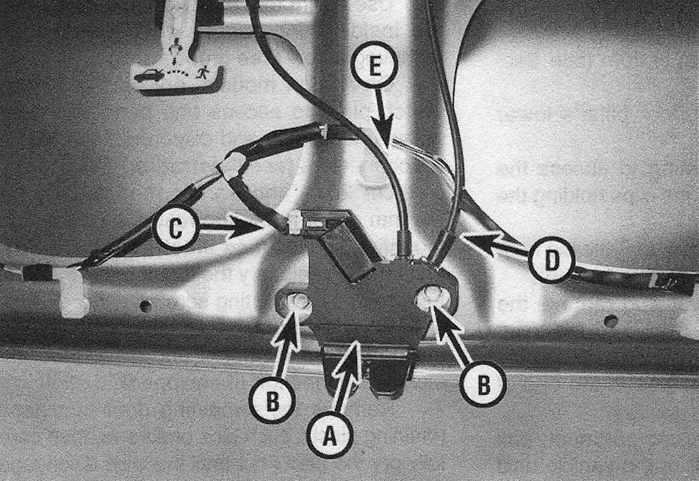 Toyota Camry Body | Trunk lid latch and lock cylinder - removal and installation 