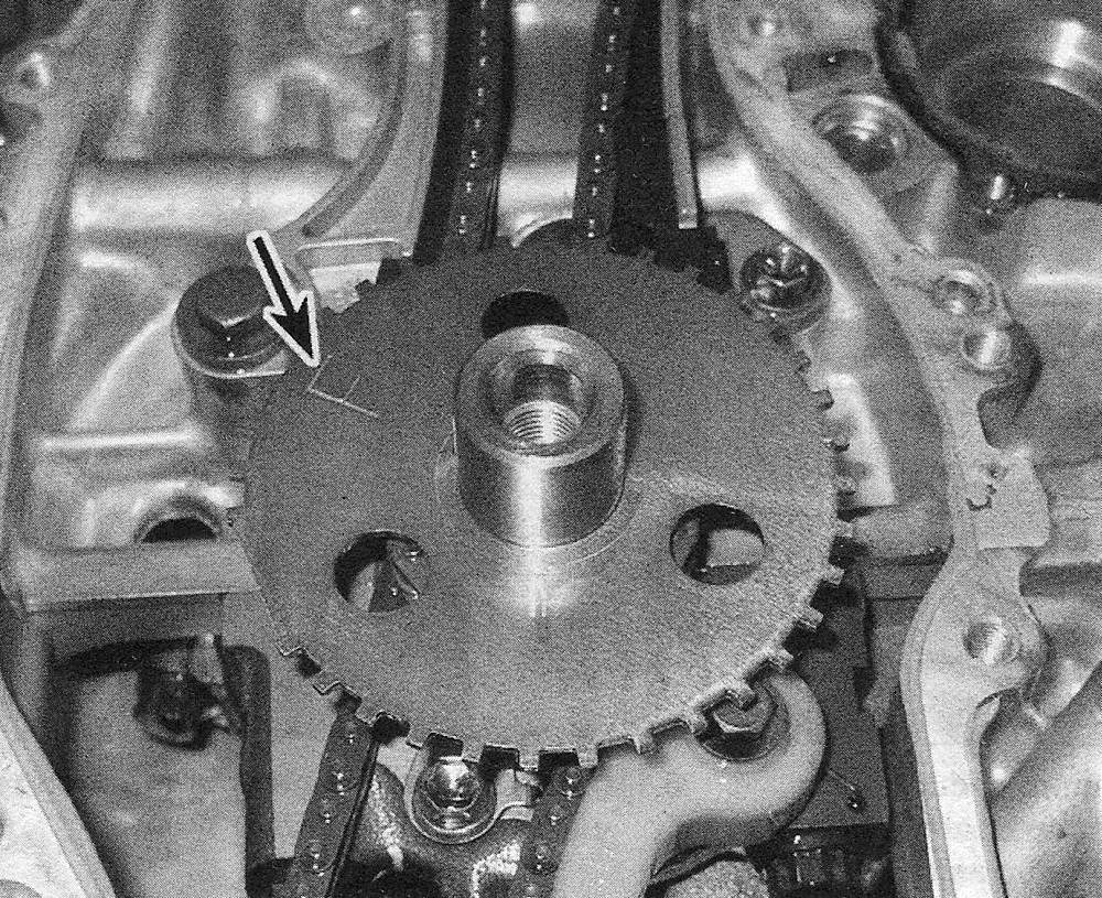 Toyota Camry Four-cylinder engines | Timing chain and sprockets — removal, inspection and installation