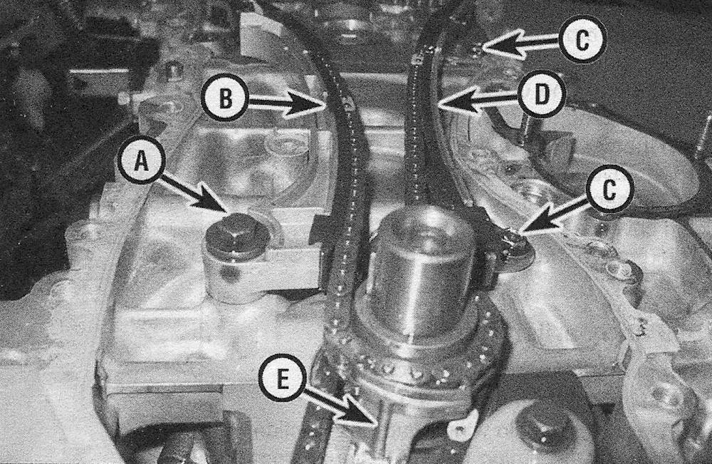 Toyota Camry Four-cylinder engines | Timing chain and sprockets — removal, inspection and installation