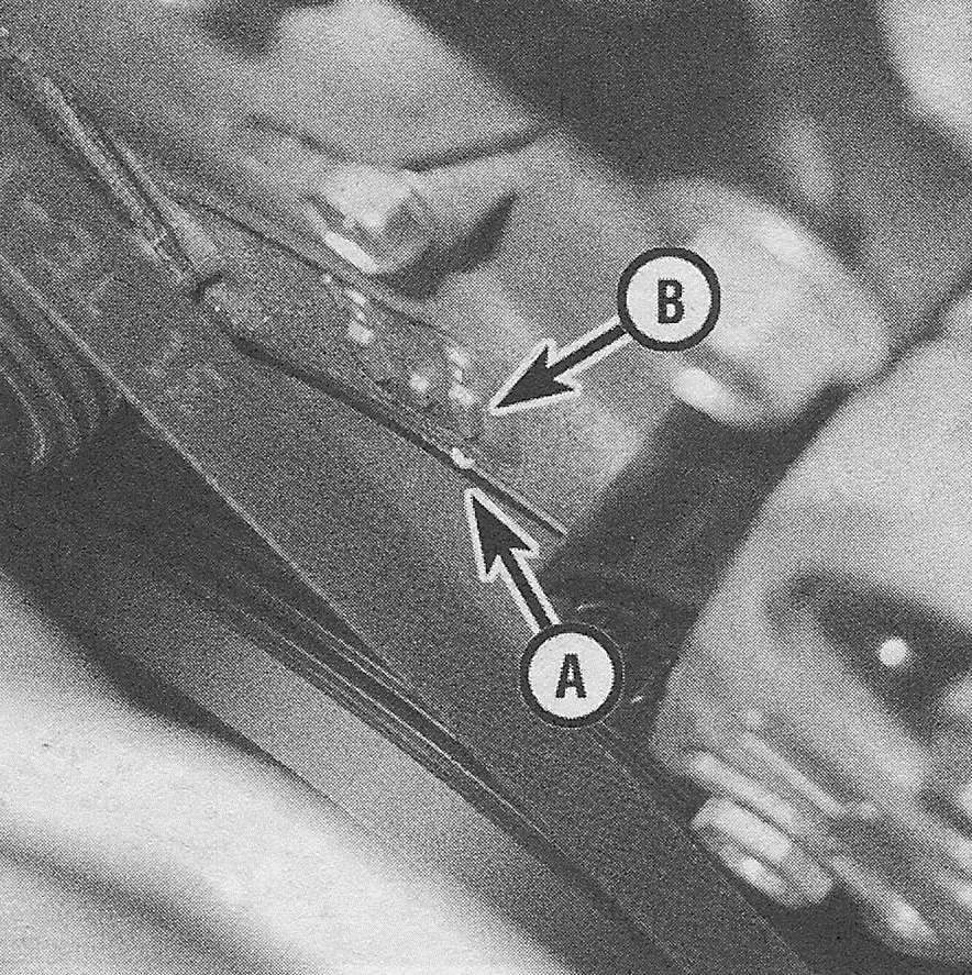 Toyota Camry Four-cylinder engines | Top Dead Center (TDC) for number one piston - locating