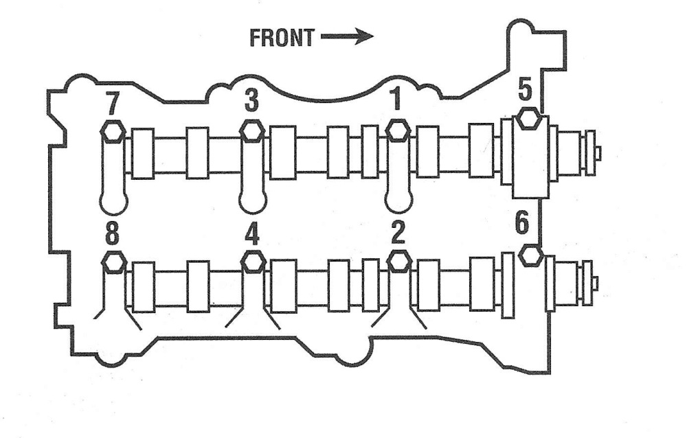 Toyota Camry V6 engine | Camshafts, rocker arms and valve adjusters - removal, inspection and installation