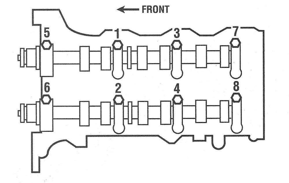 Toyota Camry V6 engine | Camshafts, rocker arms and valve adjusters - removal, inspection and installation