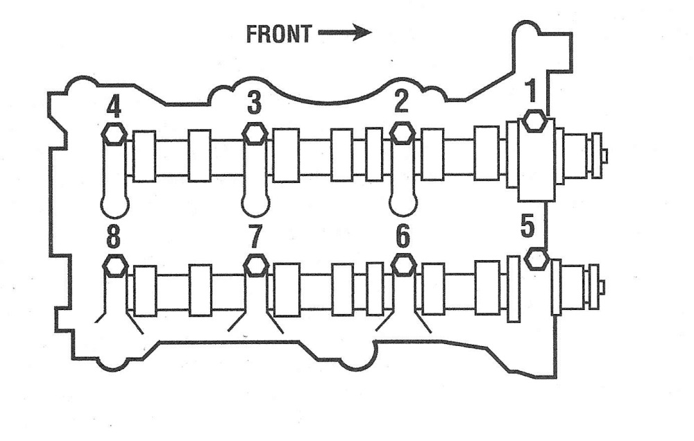 Toyota Camry V6 engine | Camshafts, rocker arms and valve adjusters - removal, inspection and installation