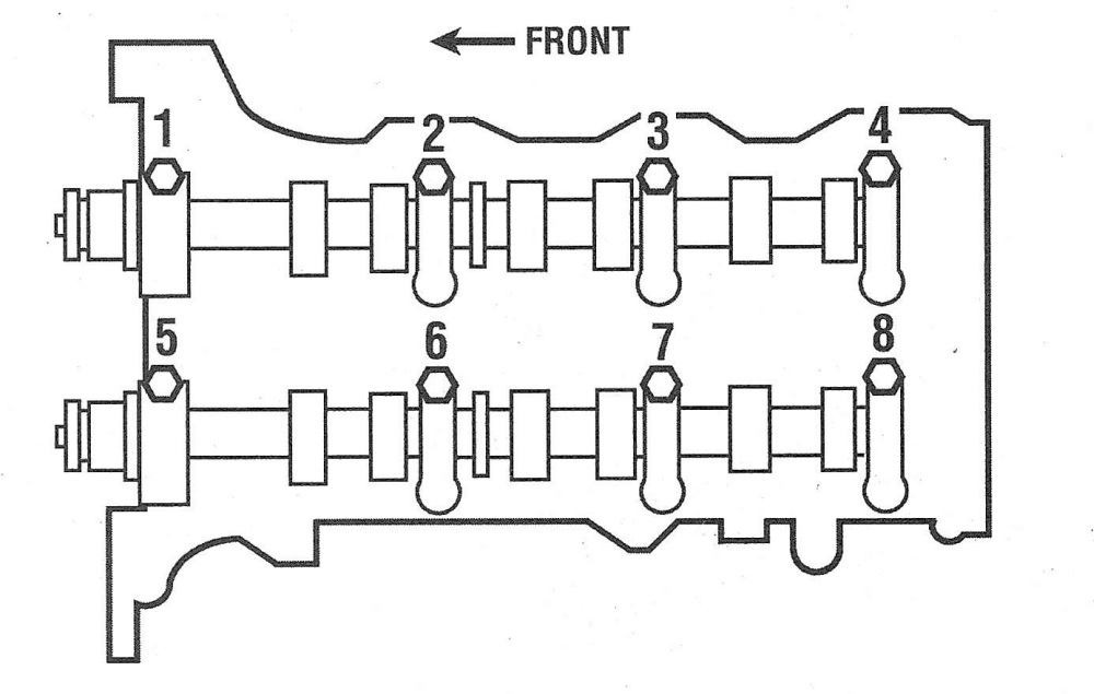 Toyota Camry V6 engine | Camshafts, rocker arms and valve adjusters - removal, inspection and installation