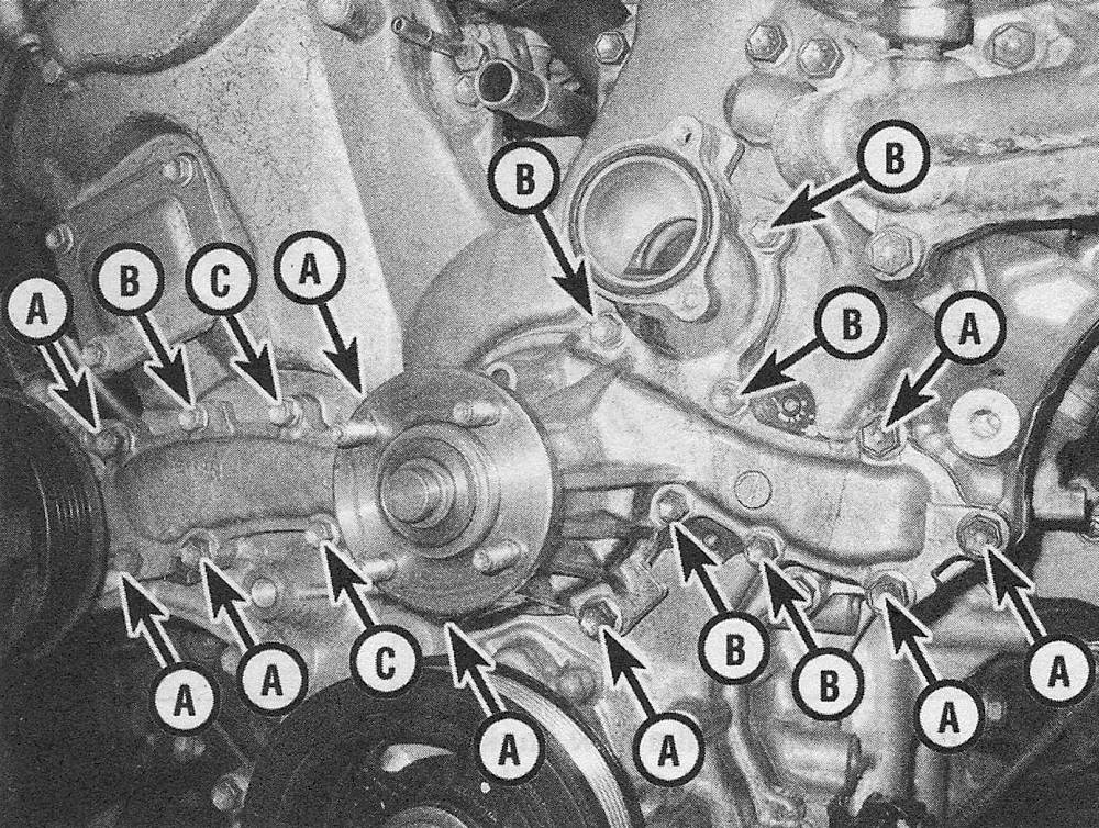 Toyota Camry Cooling, heating and air conditioning systems | Water pump - replacement