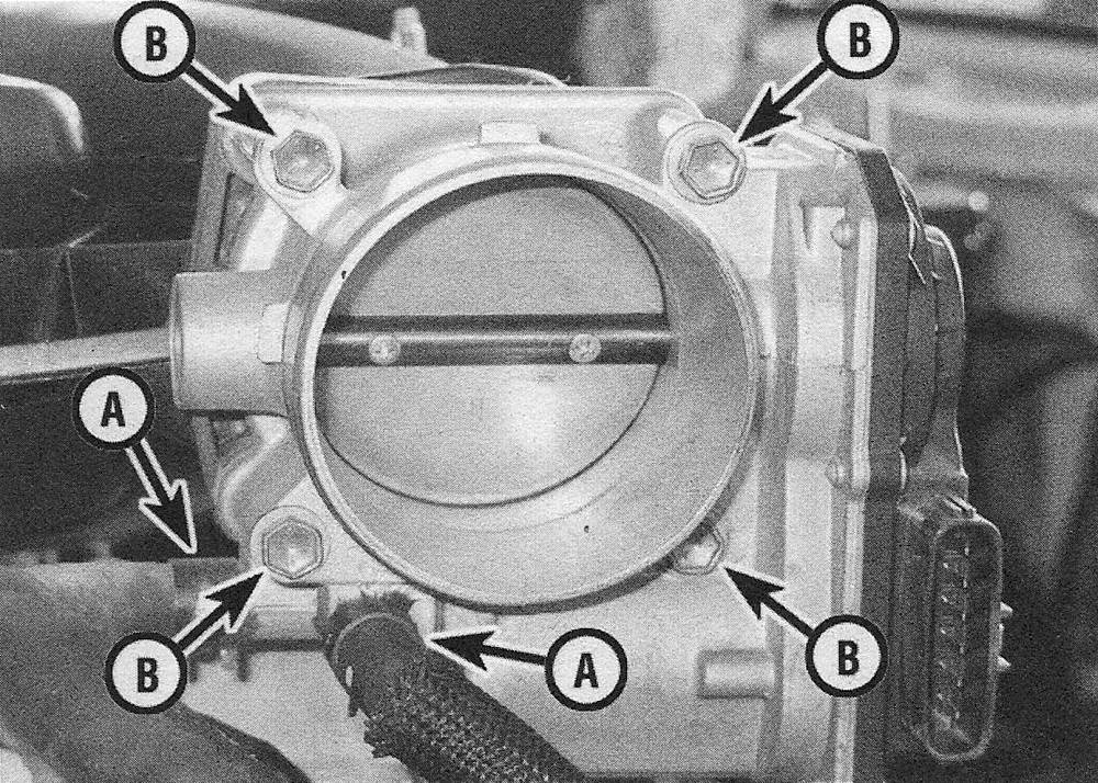 Toyota Camry Fuel and exhaust systems | Throttle body - removal and installation