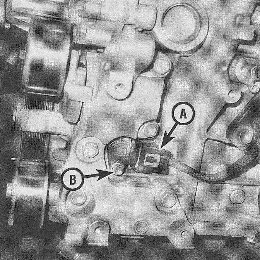 Toyota Camry Emissions and engine control systems | Crankshaft Position (CKP) sensor - replacement