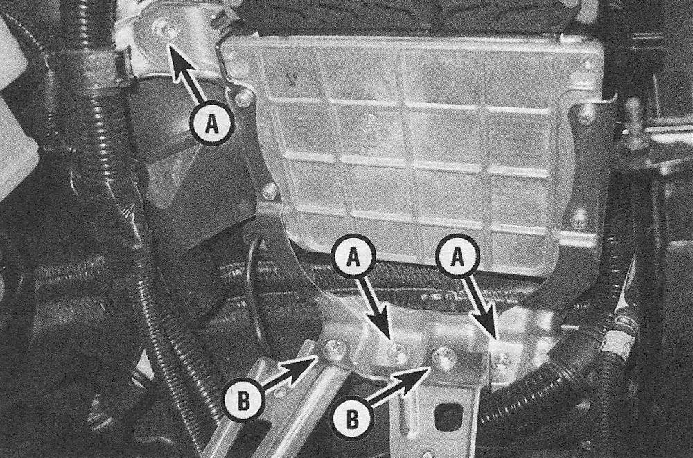 Toyota Camry Emissions and engine control systems | Powertrain Control Module (PCM) - removal and installation