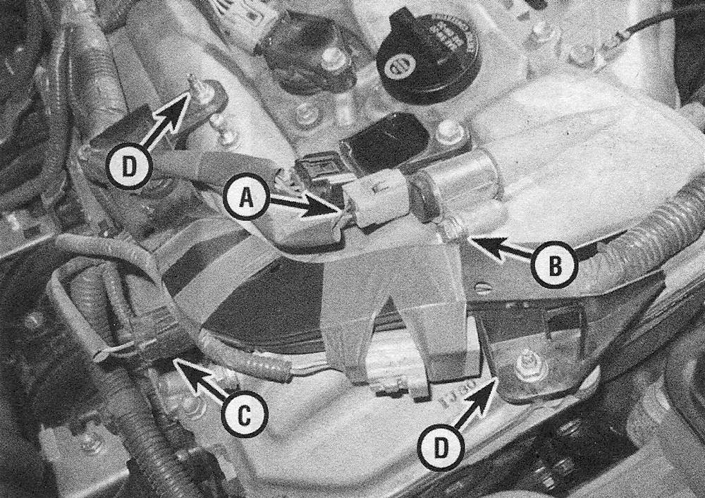 Toyota Camry Emissions and engine control systems | Variable Valve Timing-intelligent system - description and component replacement 