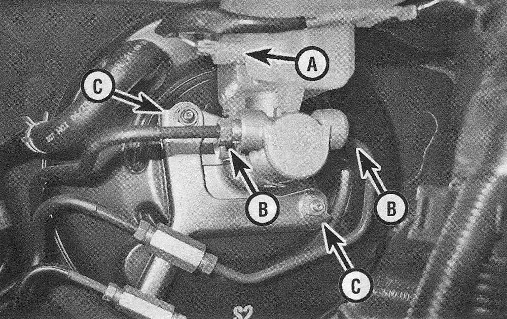 Toyota Camry Brakes | Master cylinder - removal and installation